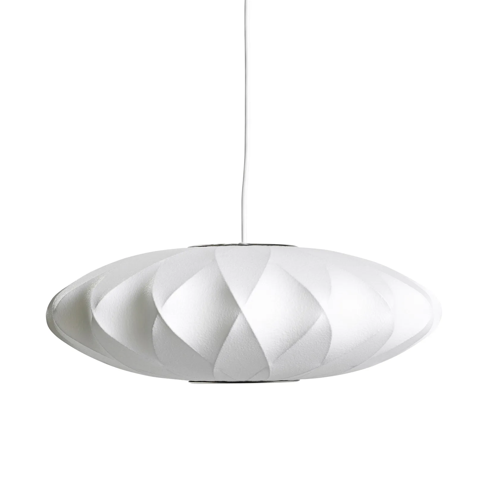Lampa wisząca Nelson Bubble Saucer crisscross S, Off white HAY