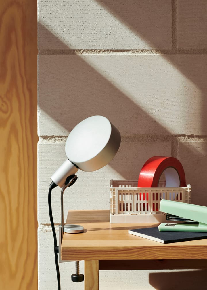 Lampa zaciskowa Cupola Clip 29,5 cm, Clear anodised HAY