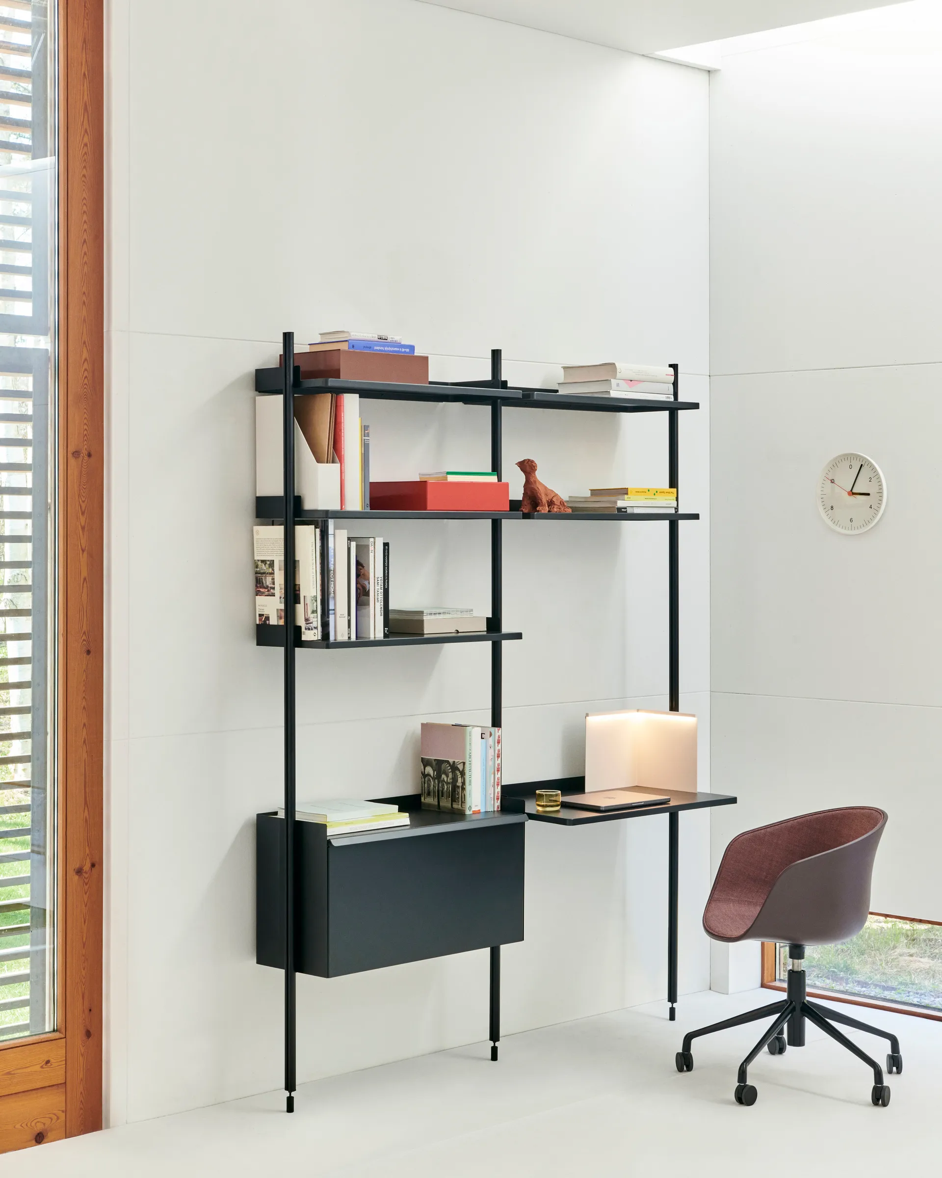 LBM Narożna lampa stołowa, Cream white HAY