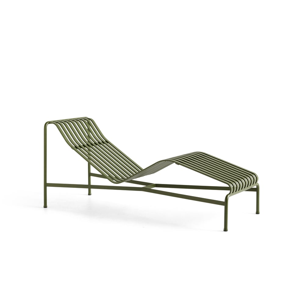 HAY Leżanka Palissade Olive | Skandynawski Design | Zielony