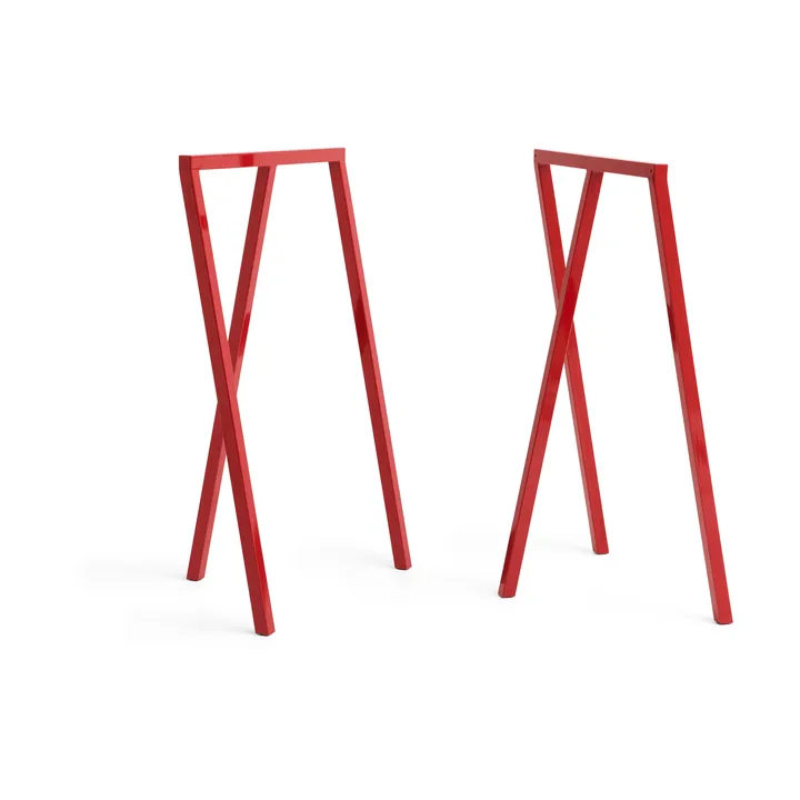 Loop Stand Frame benstativ 95 cm 2-pack - Maroon red - HAY