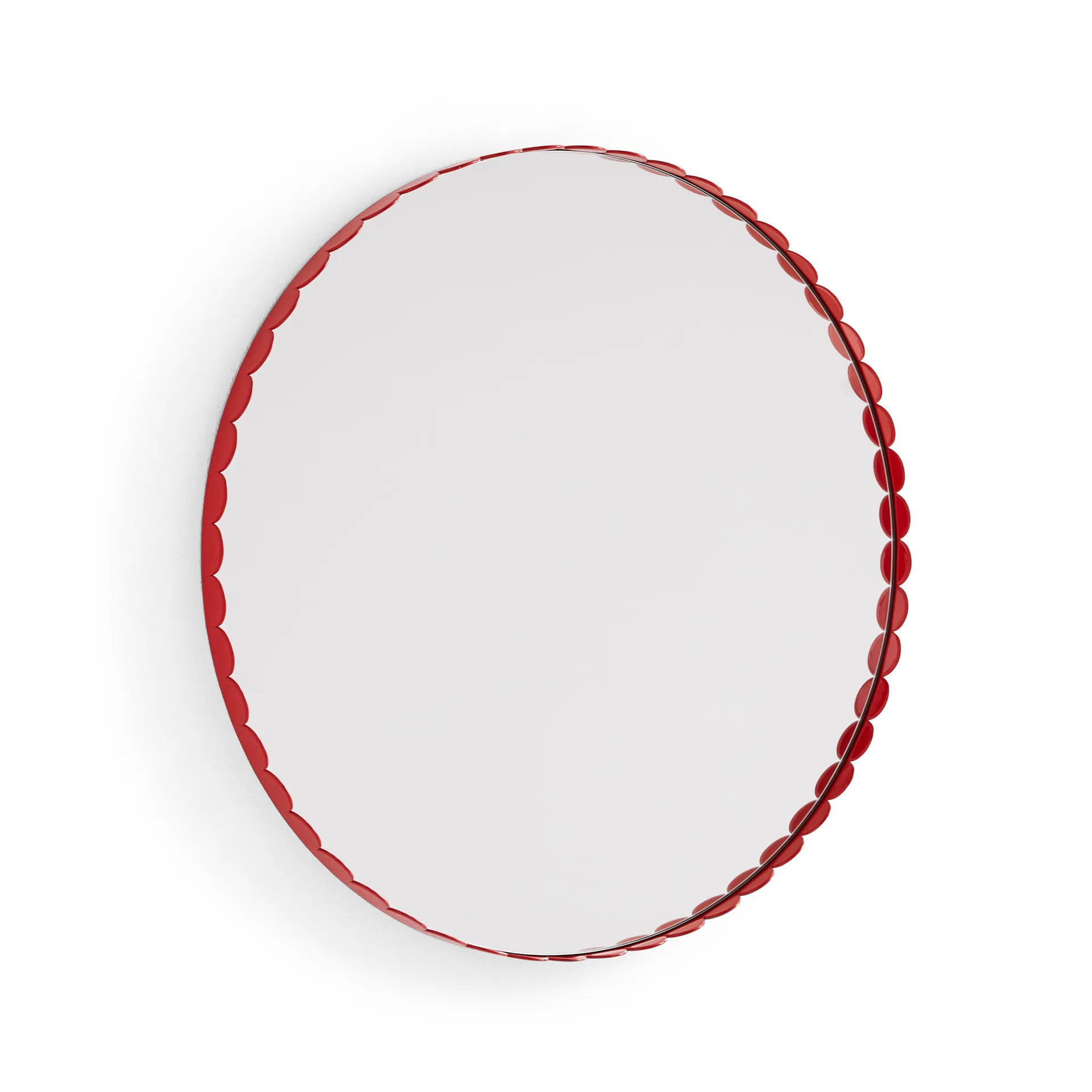 Lustro Arcs Mirror Ø60 cm, Red HAY