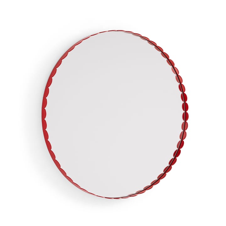 Lustro Arcs Mirror Ø60 cm - Red - HAY