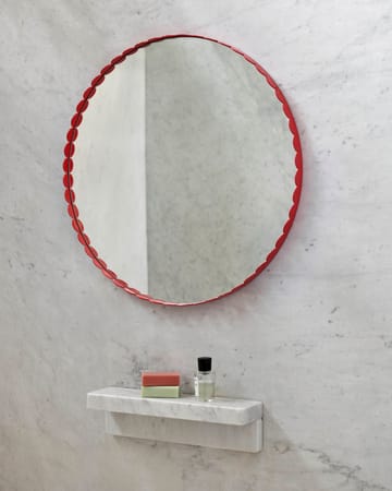 Lustro Arcs Mirror Ø60 cm - Red - HAY