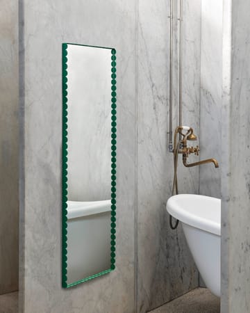 Lustro Arcs Mirror Rectangle M spegel 50x133,5 cm - Green - HAY