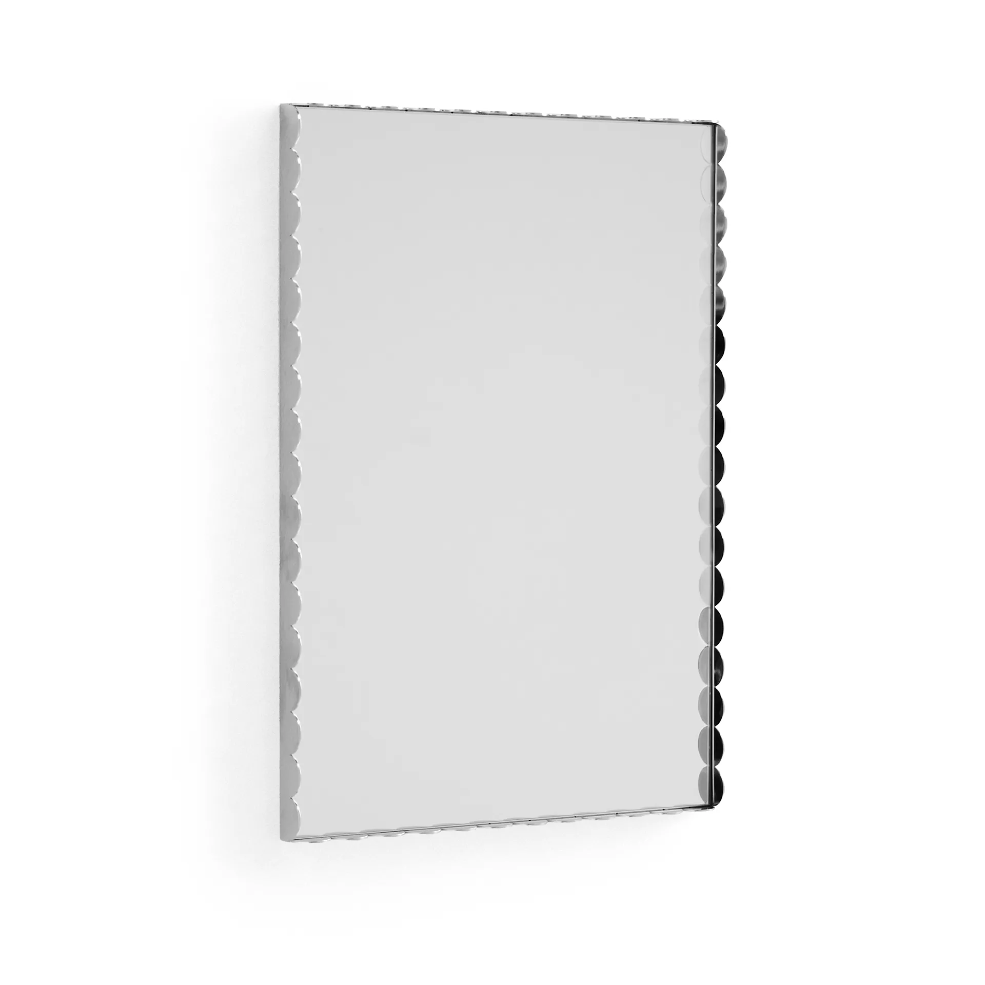 Lustro Arcs Mirror Rectangle S 43,5x61,5 cm, Stal nierdzewna HAY