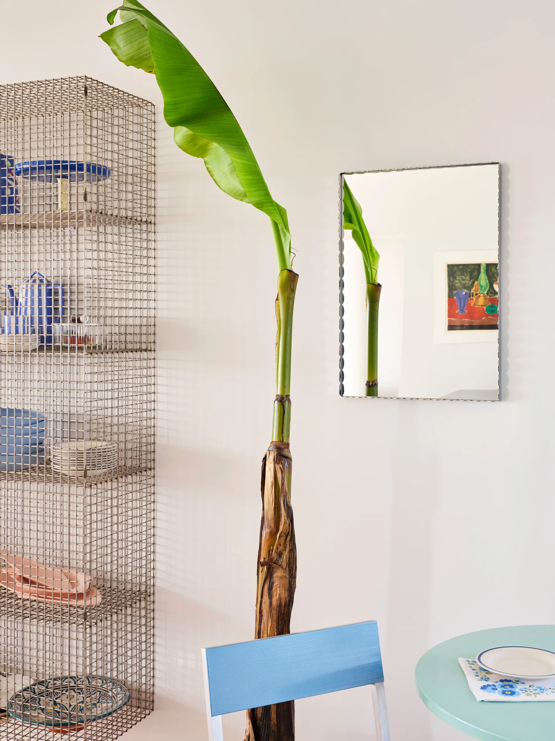 Lustro Arcs Mirror Rectangle S 43,5x61,5 cm, Stal nierdzewna HAY