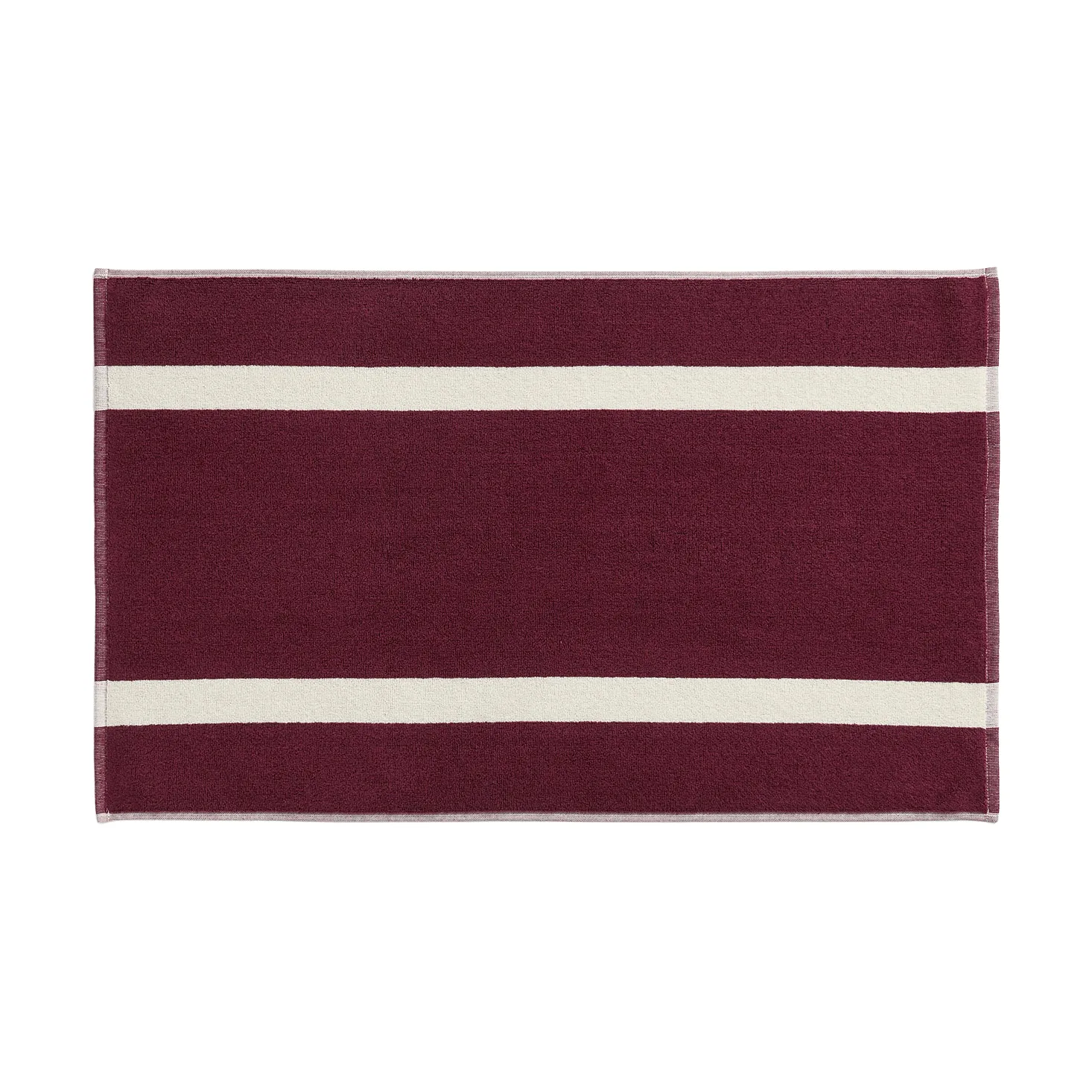Mata łazienkowa Stripe, Burgundy, 50x80 cm HAY