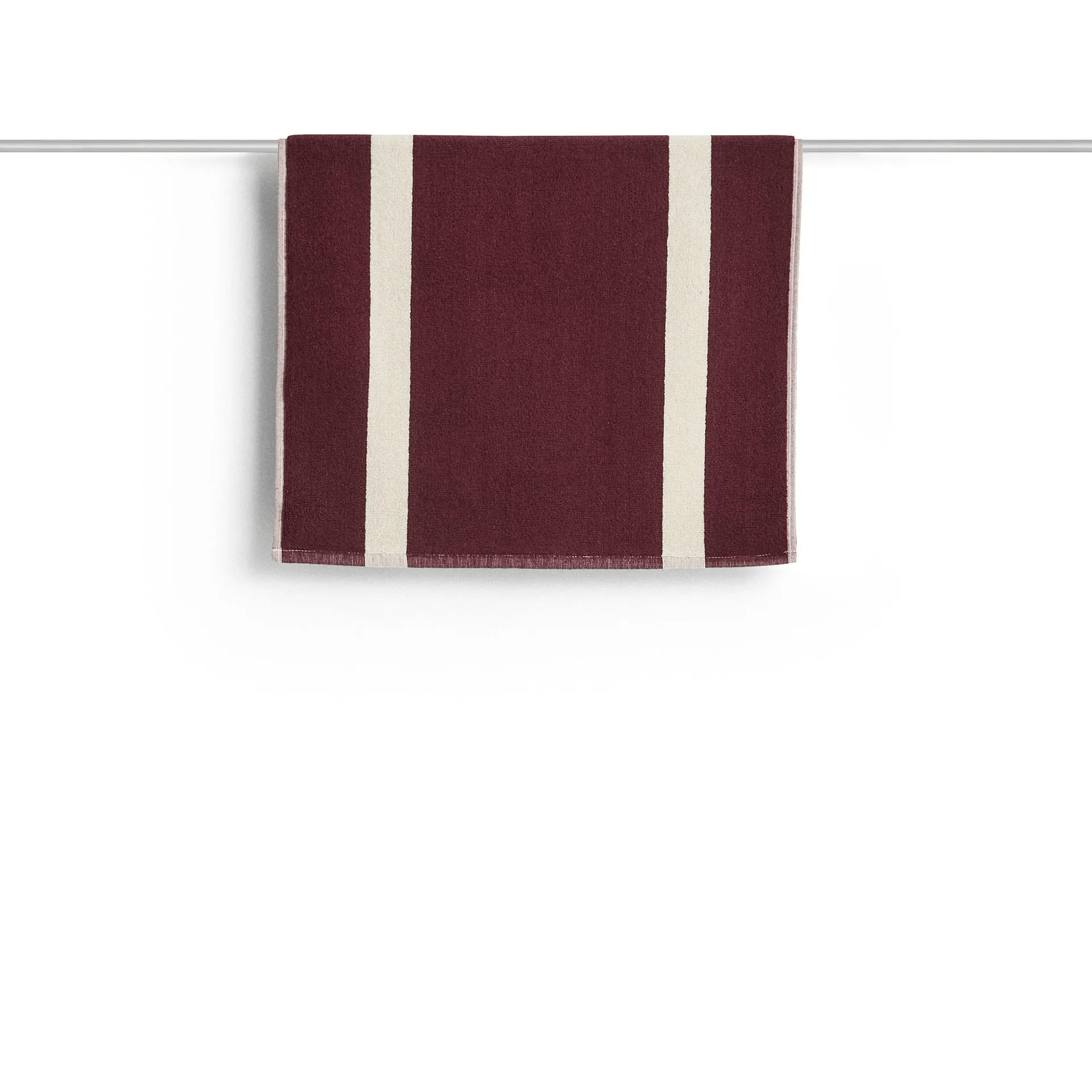 Mata łazienkowa Stripe, Burgundy, 50x80 cm HAY