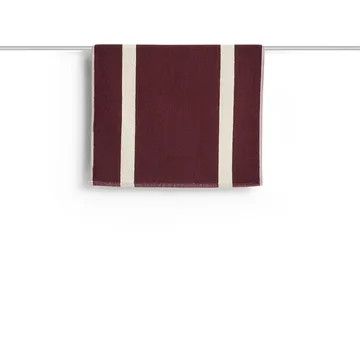 Mata łazienkowa Stripe - Burgundy, 50x80 cm - HAY