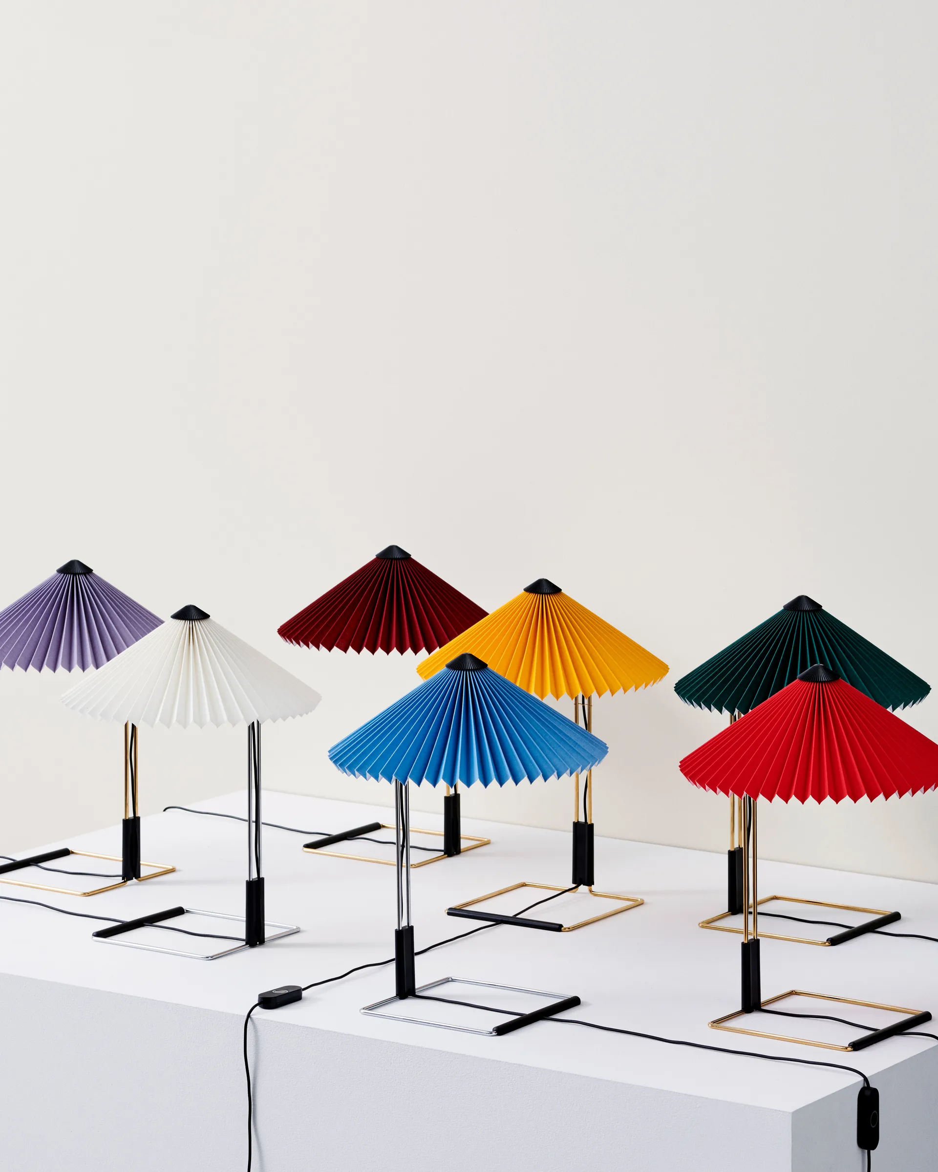 Matin lampa stołowa Ø30 cm, Biały odcień HAY