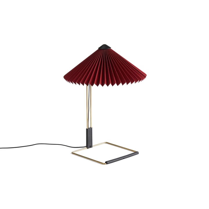 Matin lampa stołowa Ø30 cm - Oxide red shade - HAY