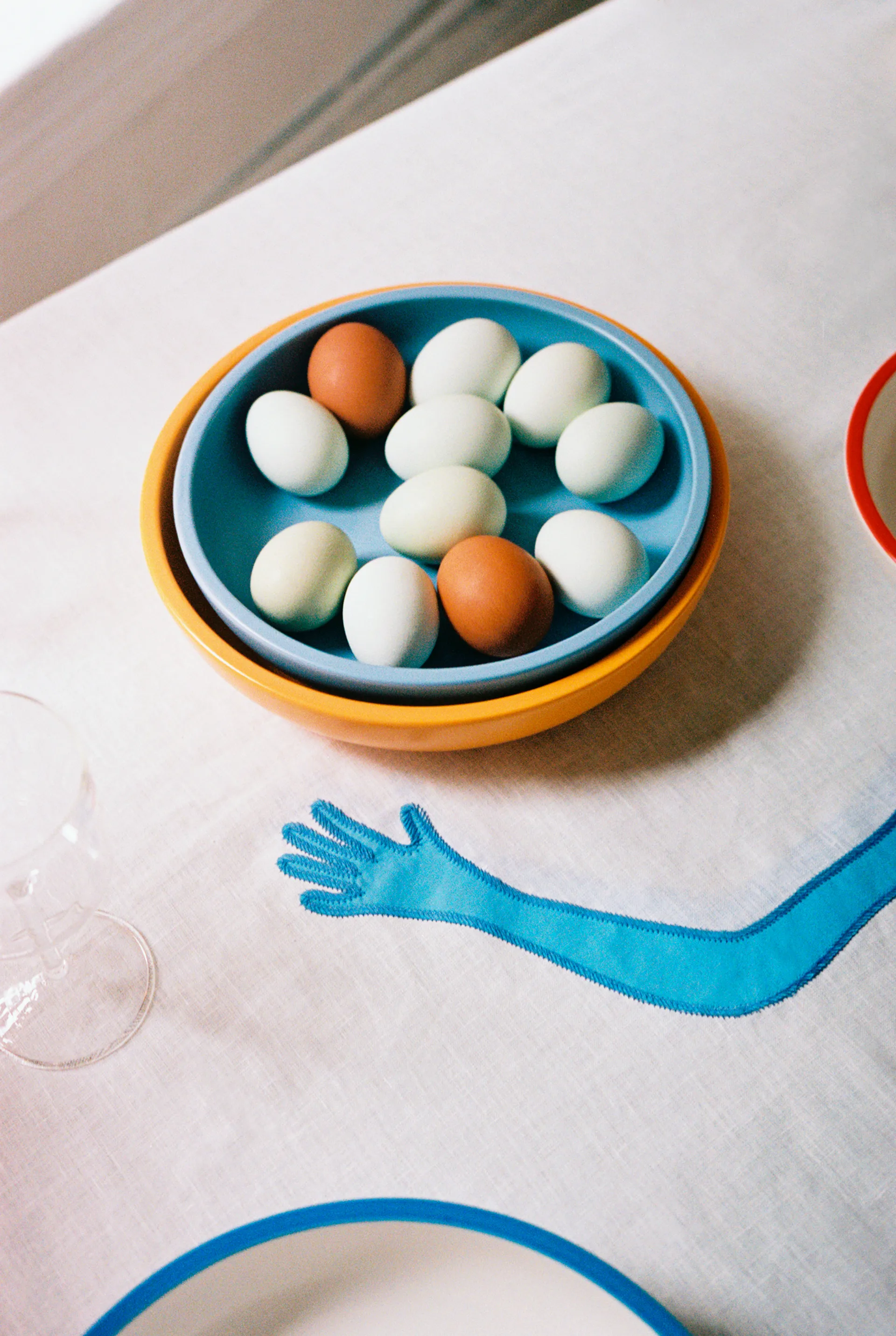 Miska do serwowania Sobremesa M Ø23 cm, Light blue HAY