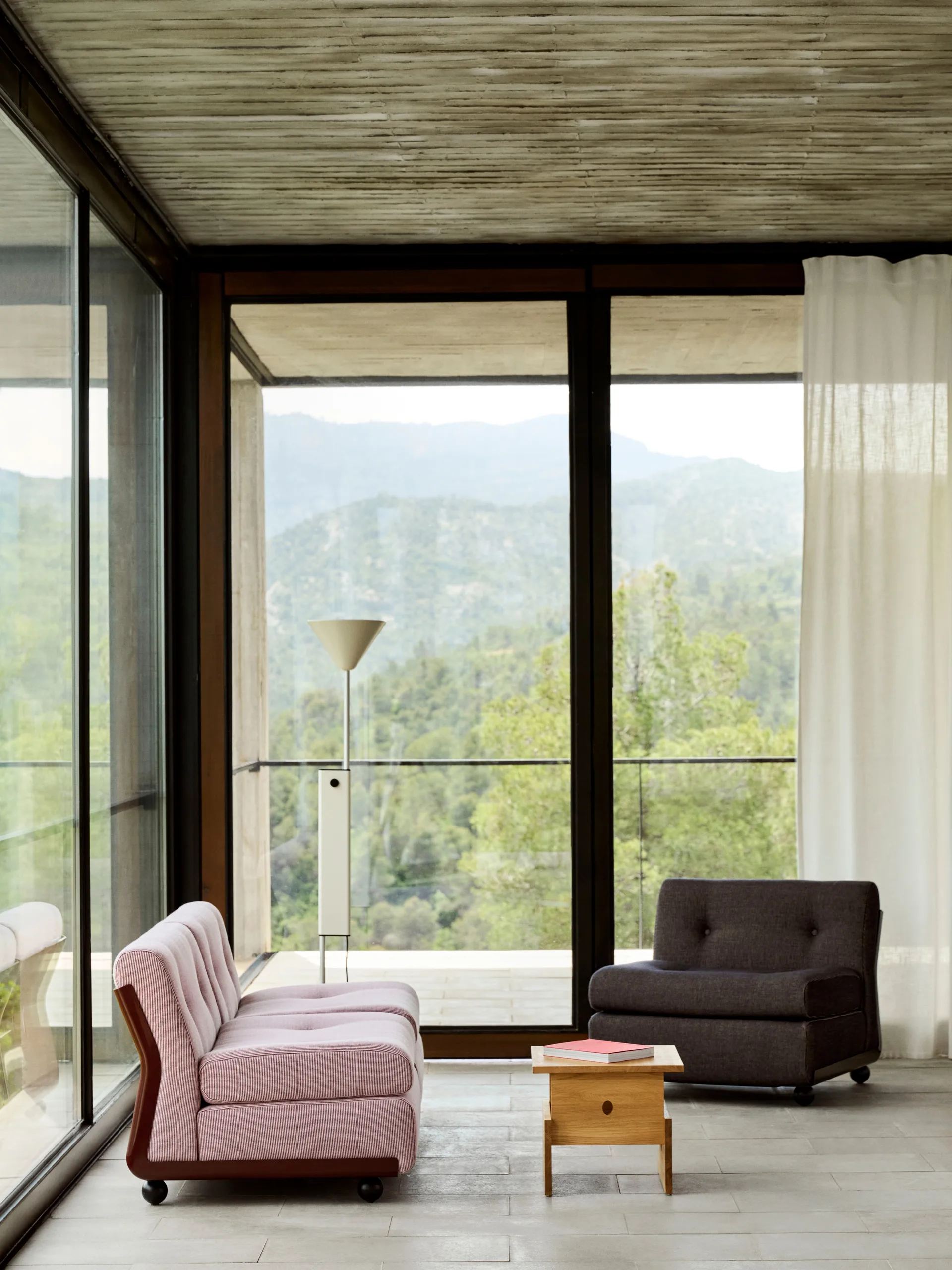 Moduł sofy Amanta, Anthracite-yuma 1010, 1-miejsce/fotel HAY