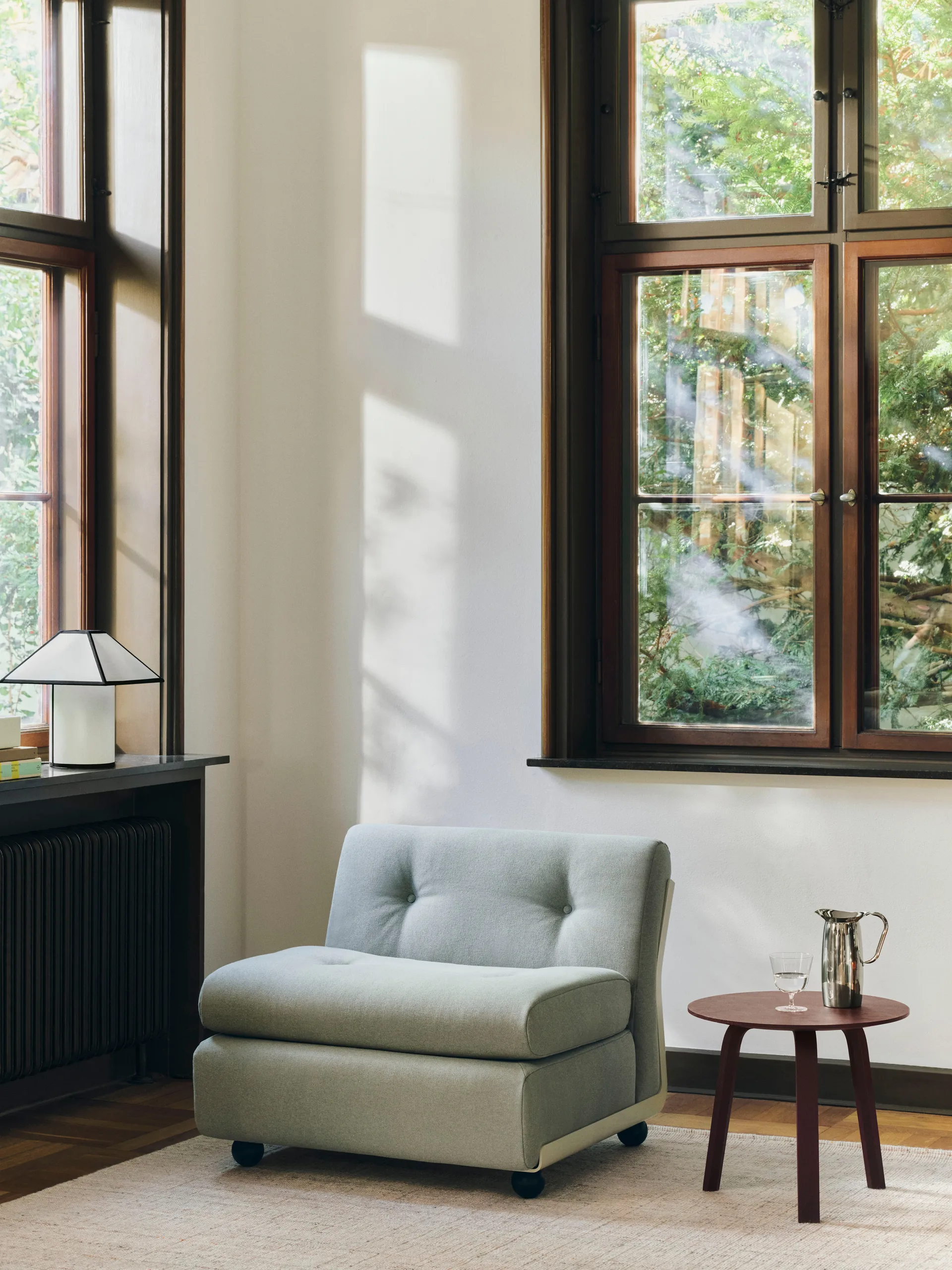 Moduł sofy Amanta, Cream beige-story 102, 1-osobowe/fotel HAY