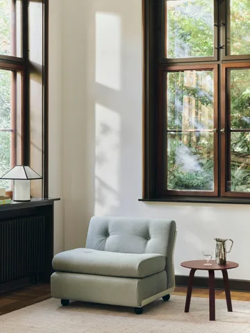 Moduł sofy Amanta - Cream beige-story 102, 1-osobowe/fotel - HAY