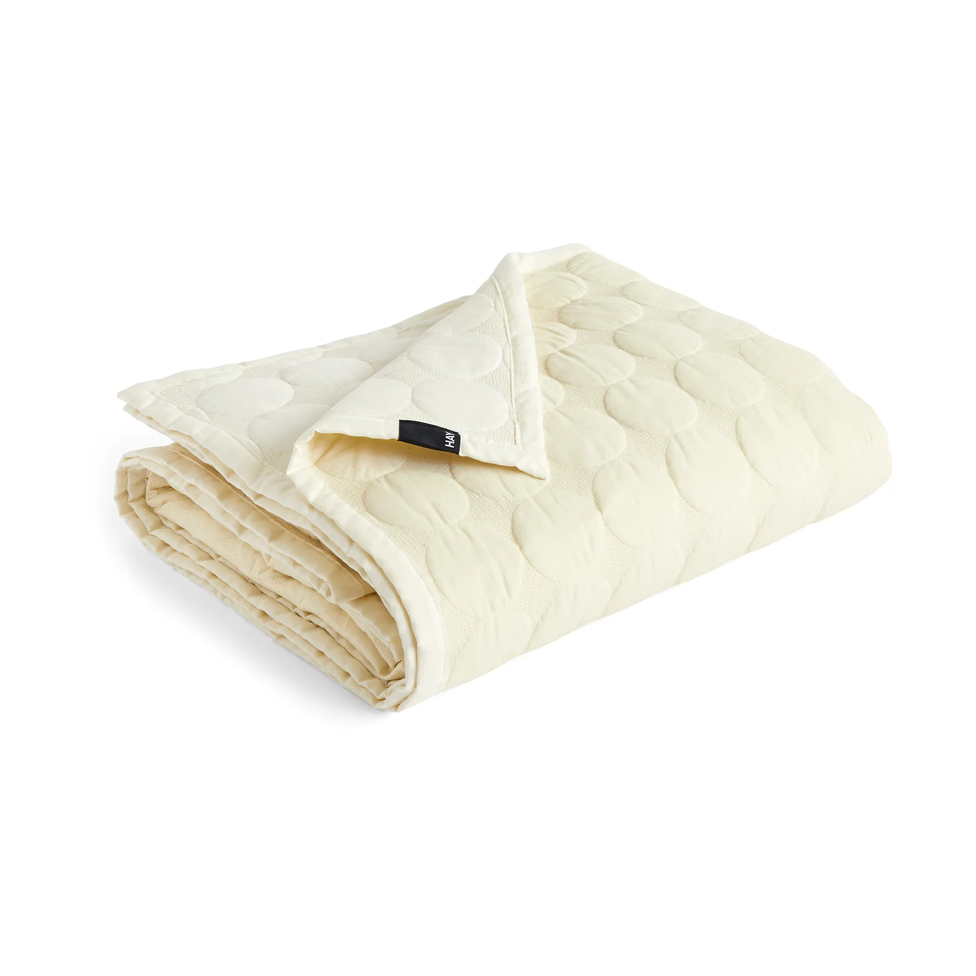 Narzuta Mega Dot organic 260x260 cm, Ivory HAY