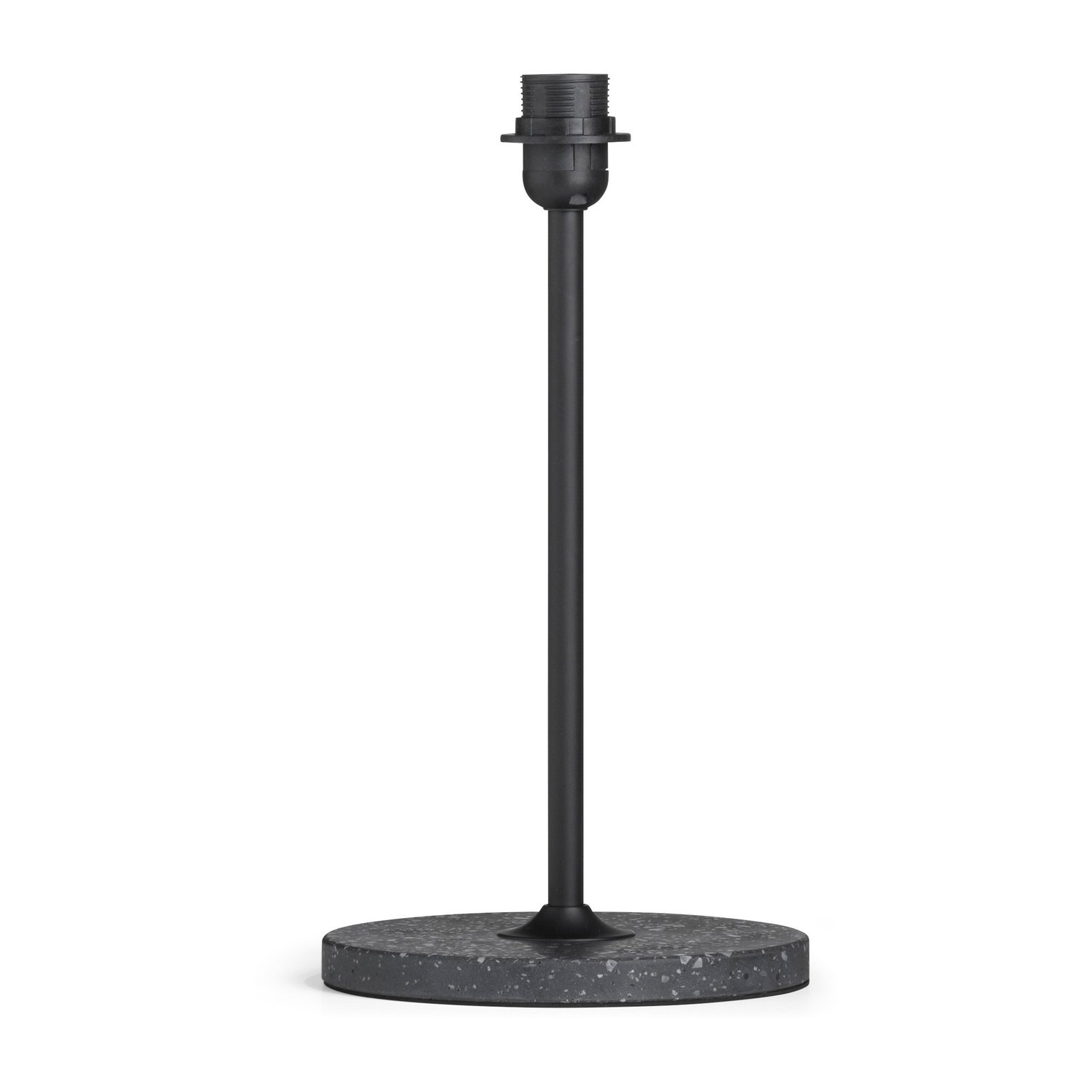 HAY Nóżka do lampy Common 39 cm Soft black-black terrazzo