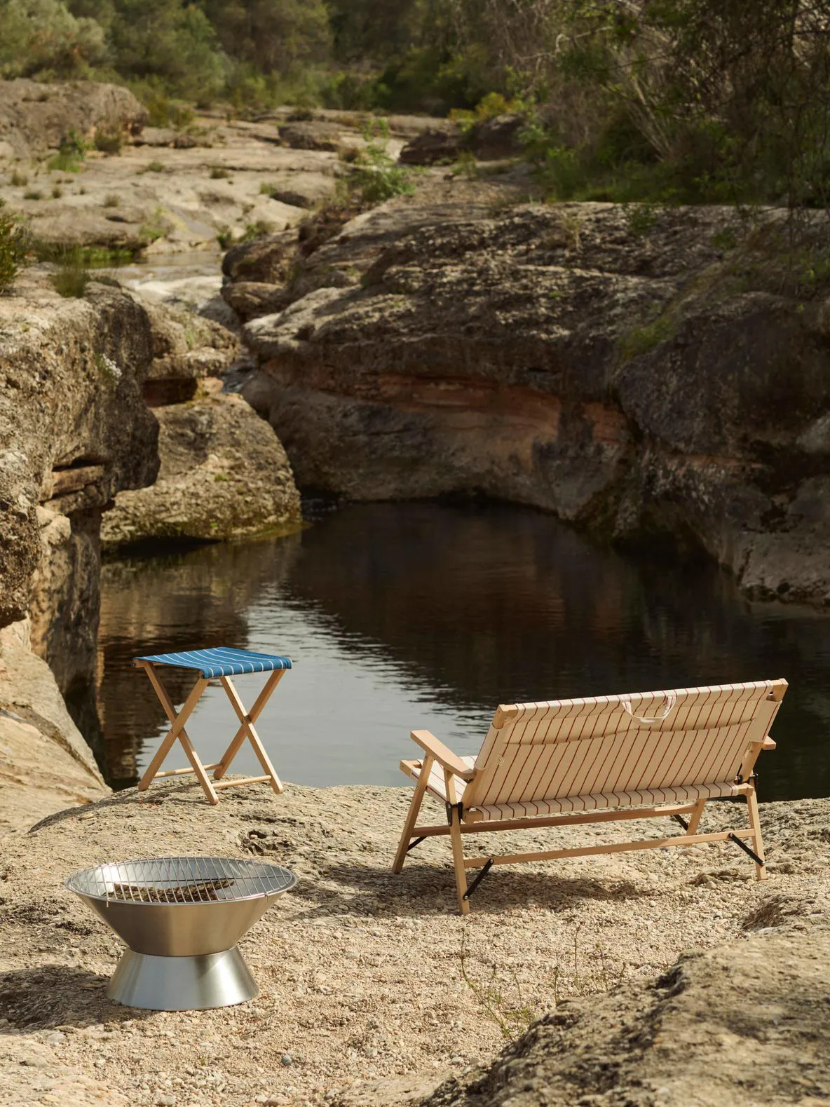 Outdoor Market grill, Stal nierdzewna, Ø60 cm HAY