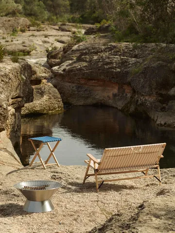 Outdoor Market grill - Stal nierdzewna, Ø60 cm - HAY