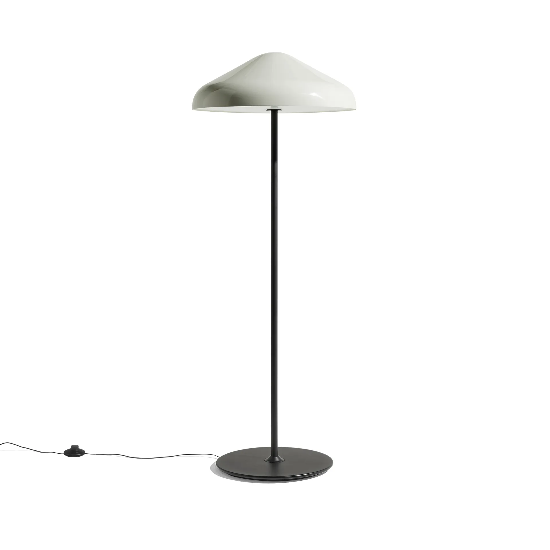 Pao Steel lampa podłogowa Ø47 cm, Cool grey HAY