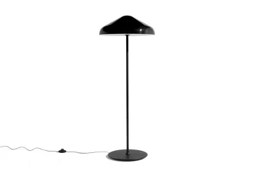 Pao Steel lampa podłogowa Ø47 cm - Soft black - HAY