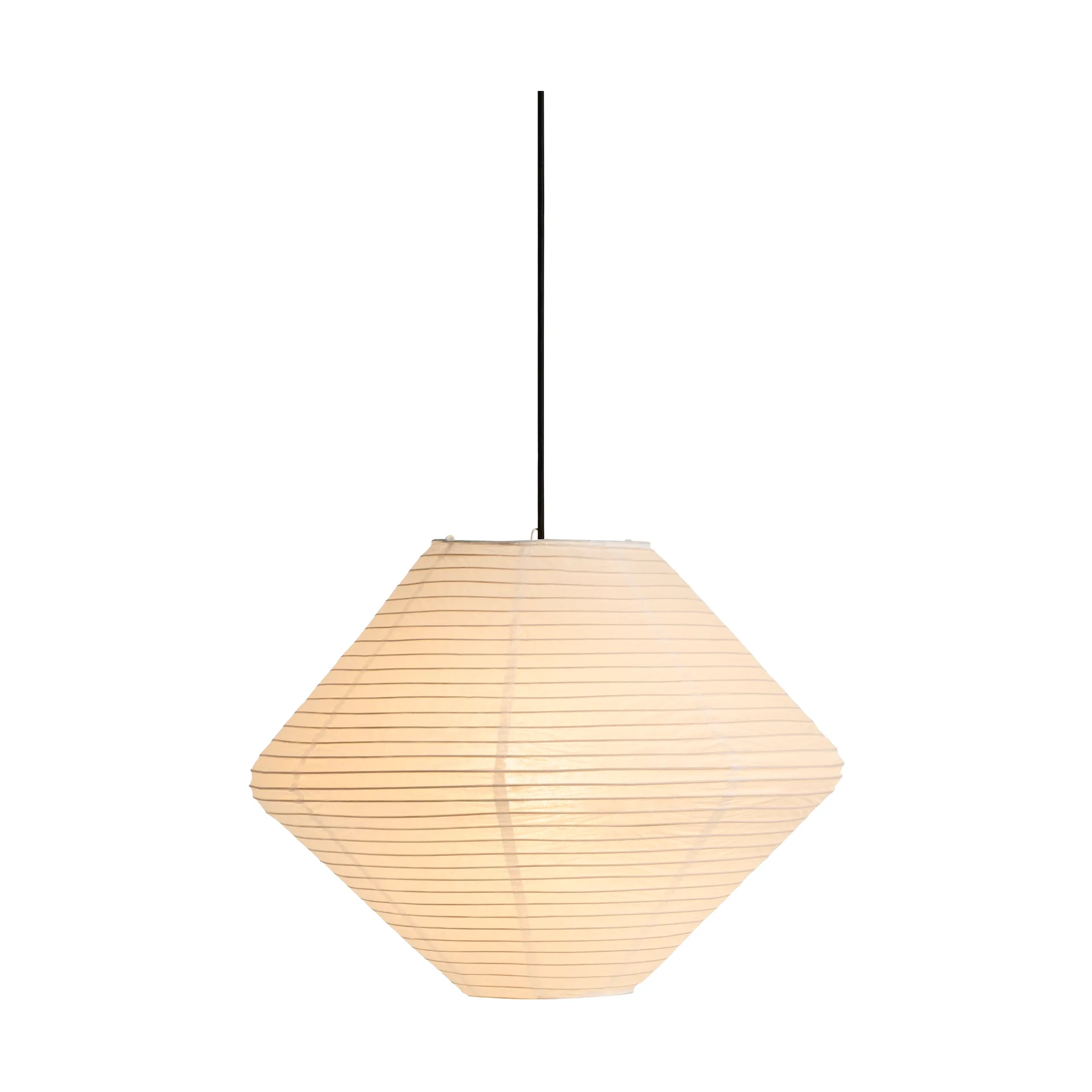 Paper Shade Diamond abażur, Classic white, Ø50 cm HAY