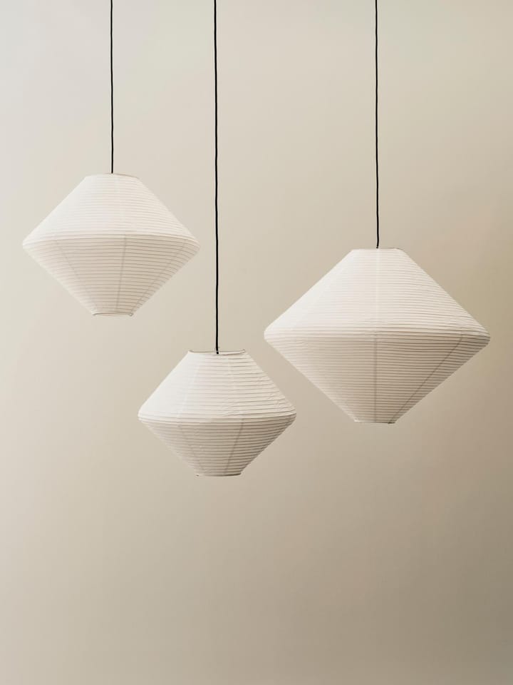Paper Shade Diamond abażur, Classic white, Ø50 cm HAY