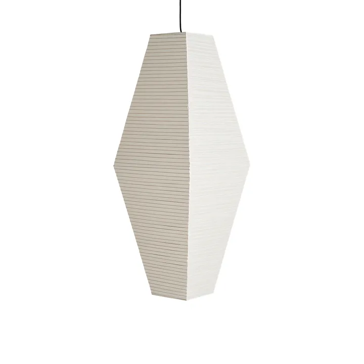 Paper Shade Prism abażur - Classic white, 40x110 cm - HAY