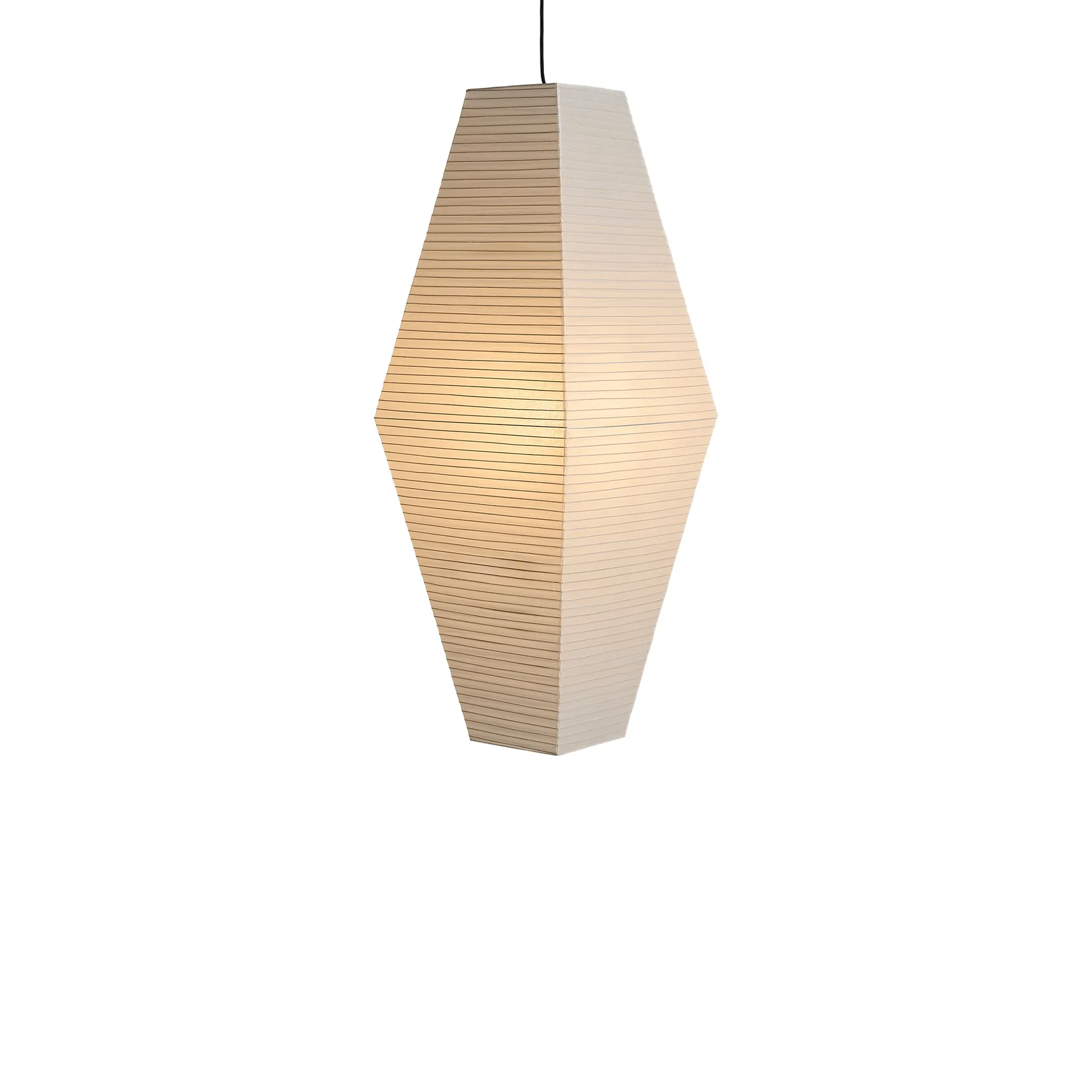 Paper Shade Prism abażur, Classic white, 40x110 cm HAY