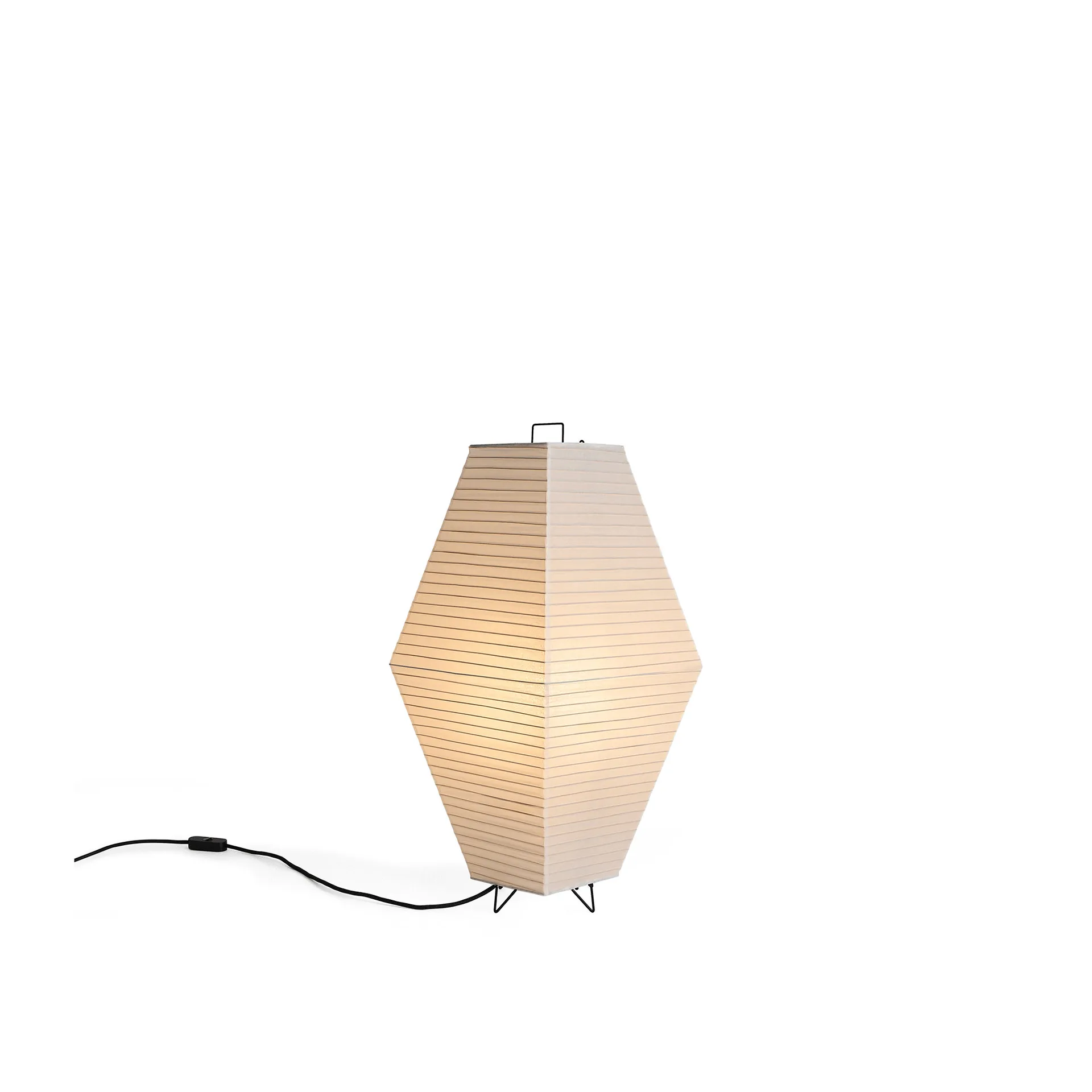 Paper Shade Prism abażur do lampy podłogowej lub stołowej, Classic white, 30x66 cm HAY