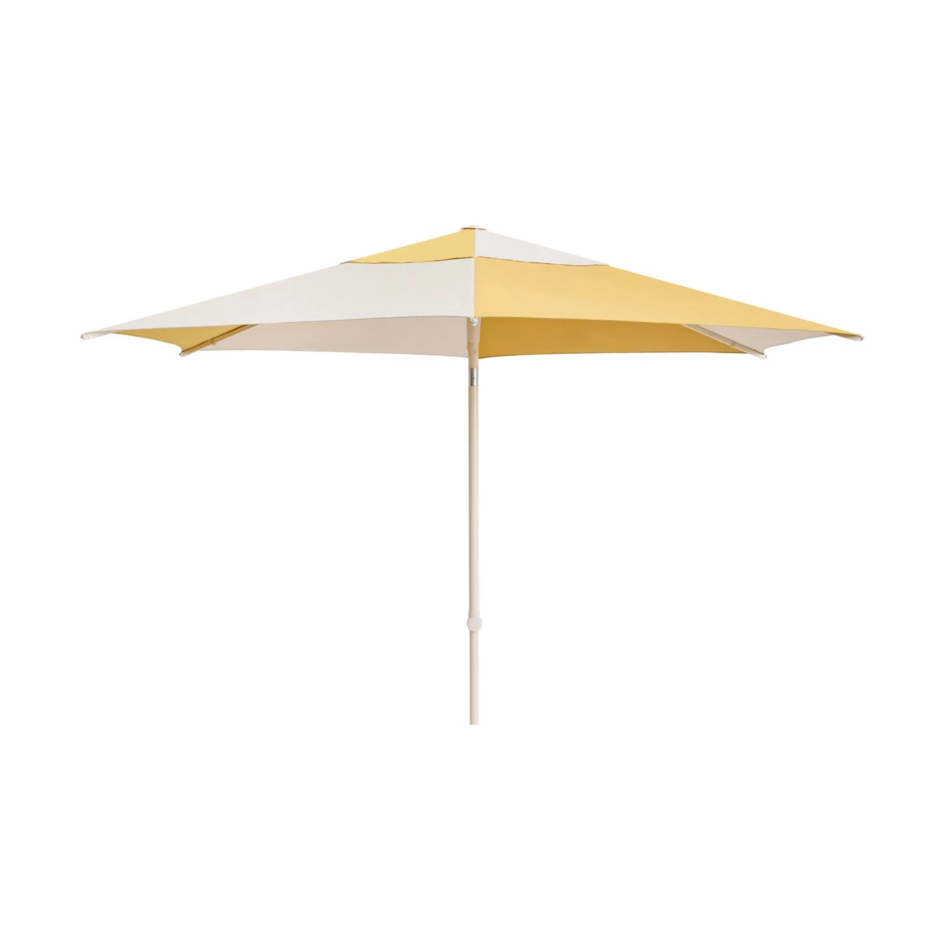 Parasol Terrazza Hexagon, Off white-ochra HAY