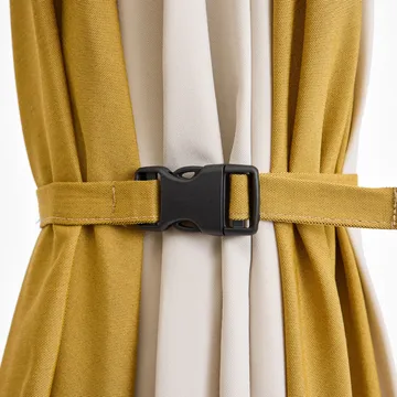 Parasol Terrazza Hexagon - Off white-ochra - HAY