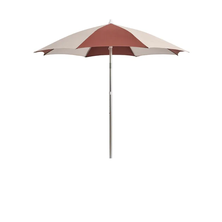 Parasol Terrazza Octagon - Off-white-burgundowy - HAY