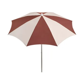 Parasol Terrazza Octagon - Off-white-burgundowy - HAY