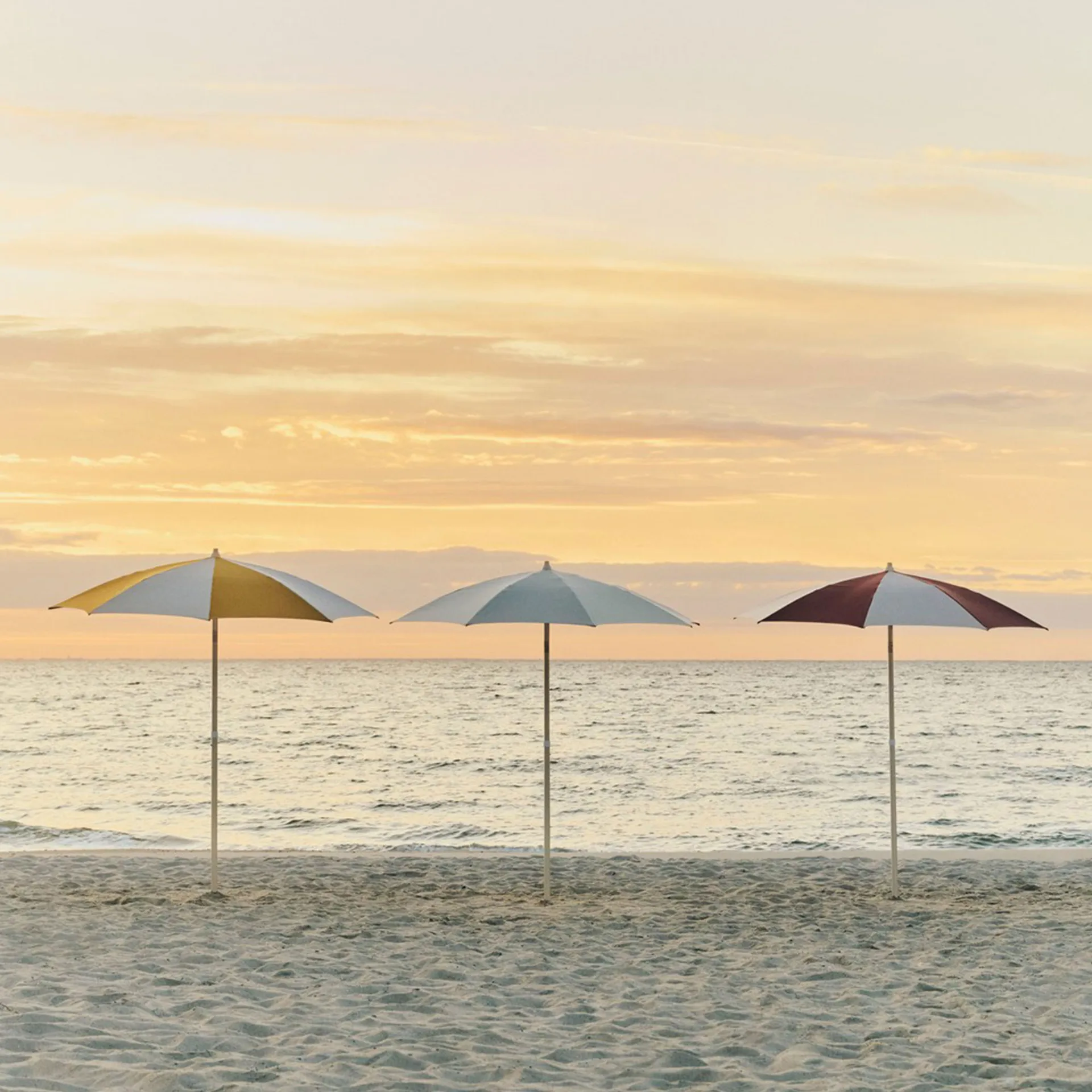 Parasol Terrazza Octagon, Off white-ochra HAY