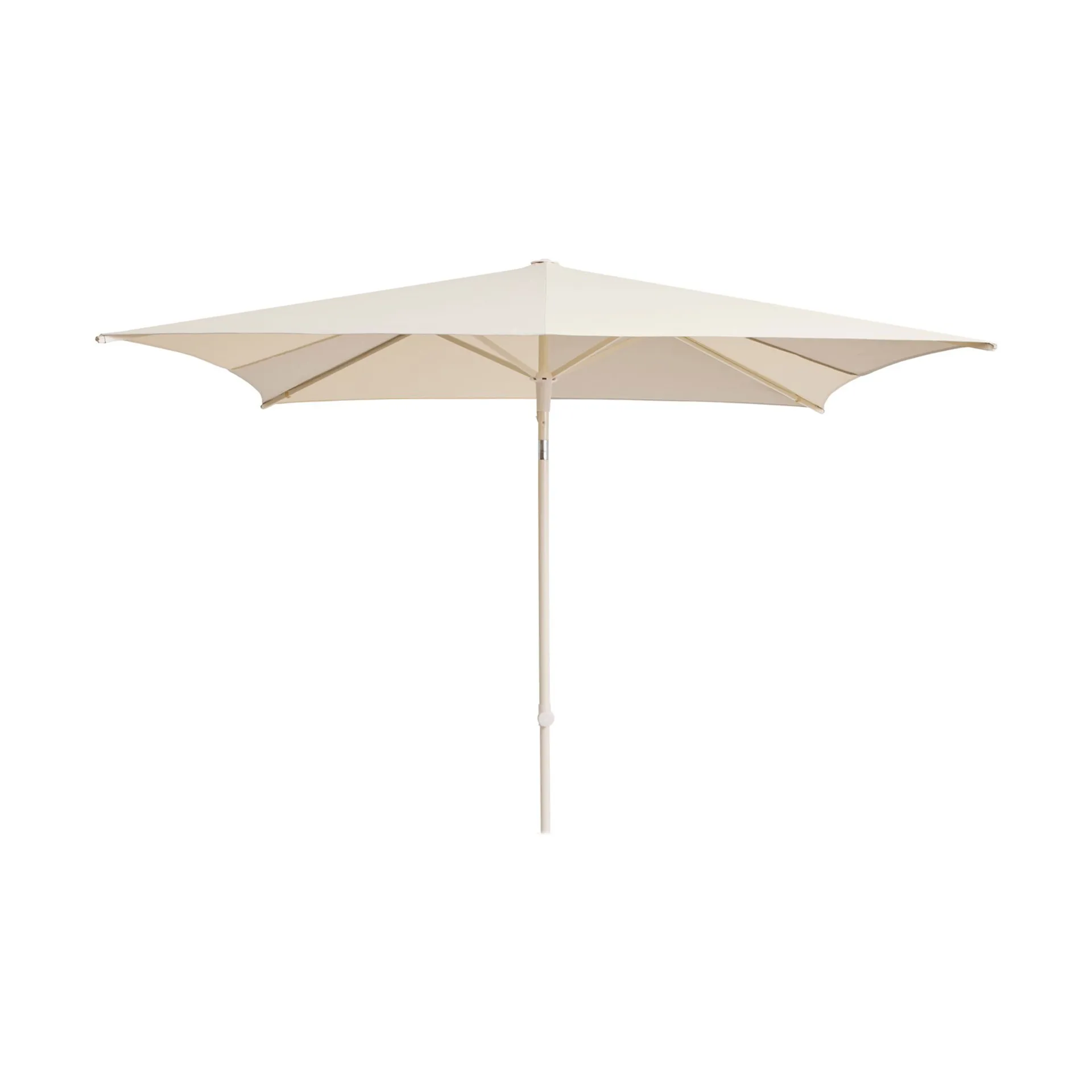 Parasol Terrazza Square, Off white-szary HAY