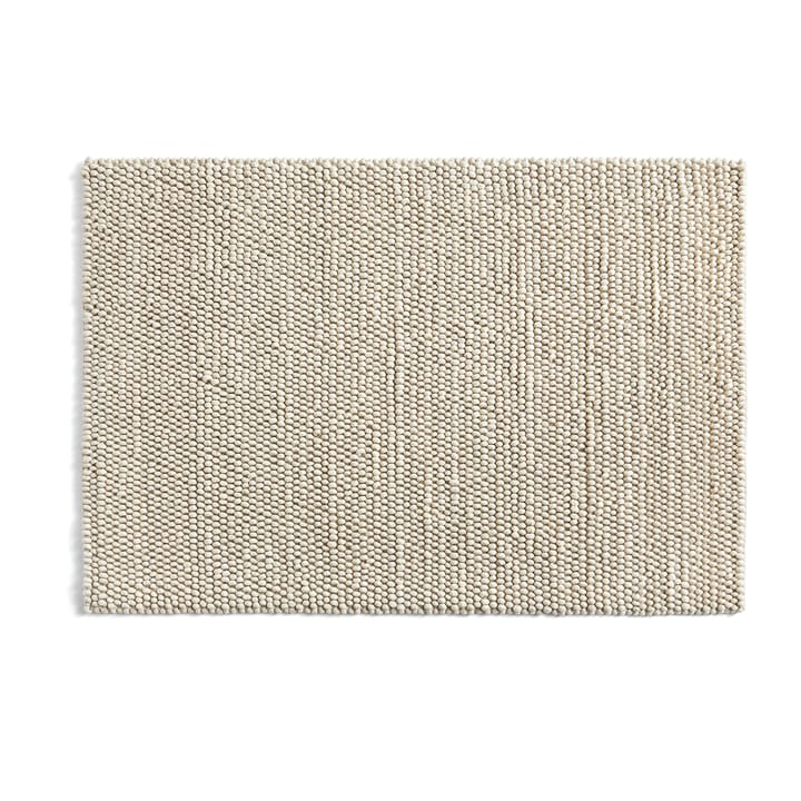 Peas wełniany dywan 140x200 cm - Soft grey - HAY