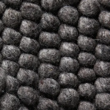 Peas wełniany dywan 200x300 cm - Dark grey - HAY