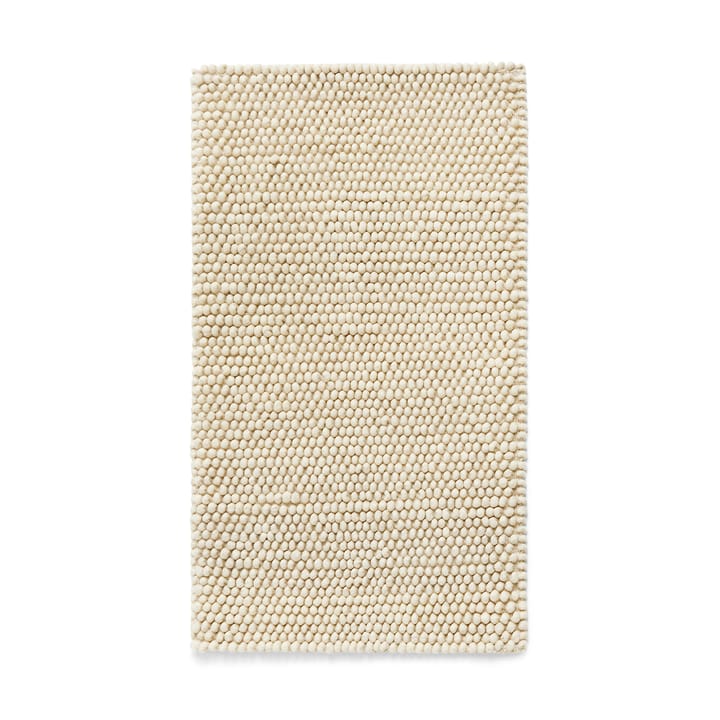Peas wełniany dywan 80x140 cm - Soft grey - HAY