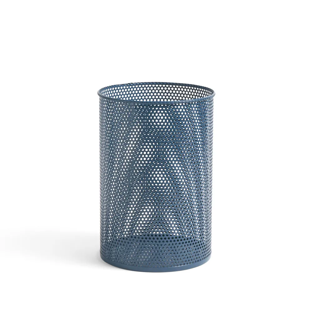 Perforated kosz na śmieci, petrol blue, medium HAY