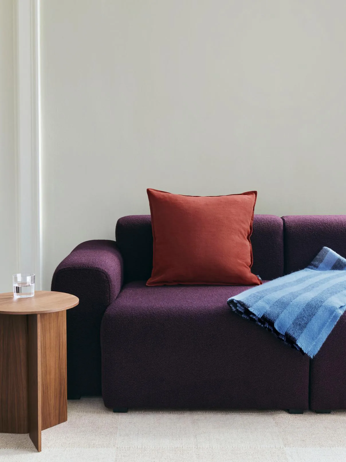 Pled Duo 130x180 cm, Sky blue HAY