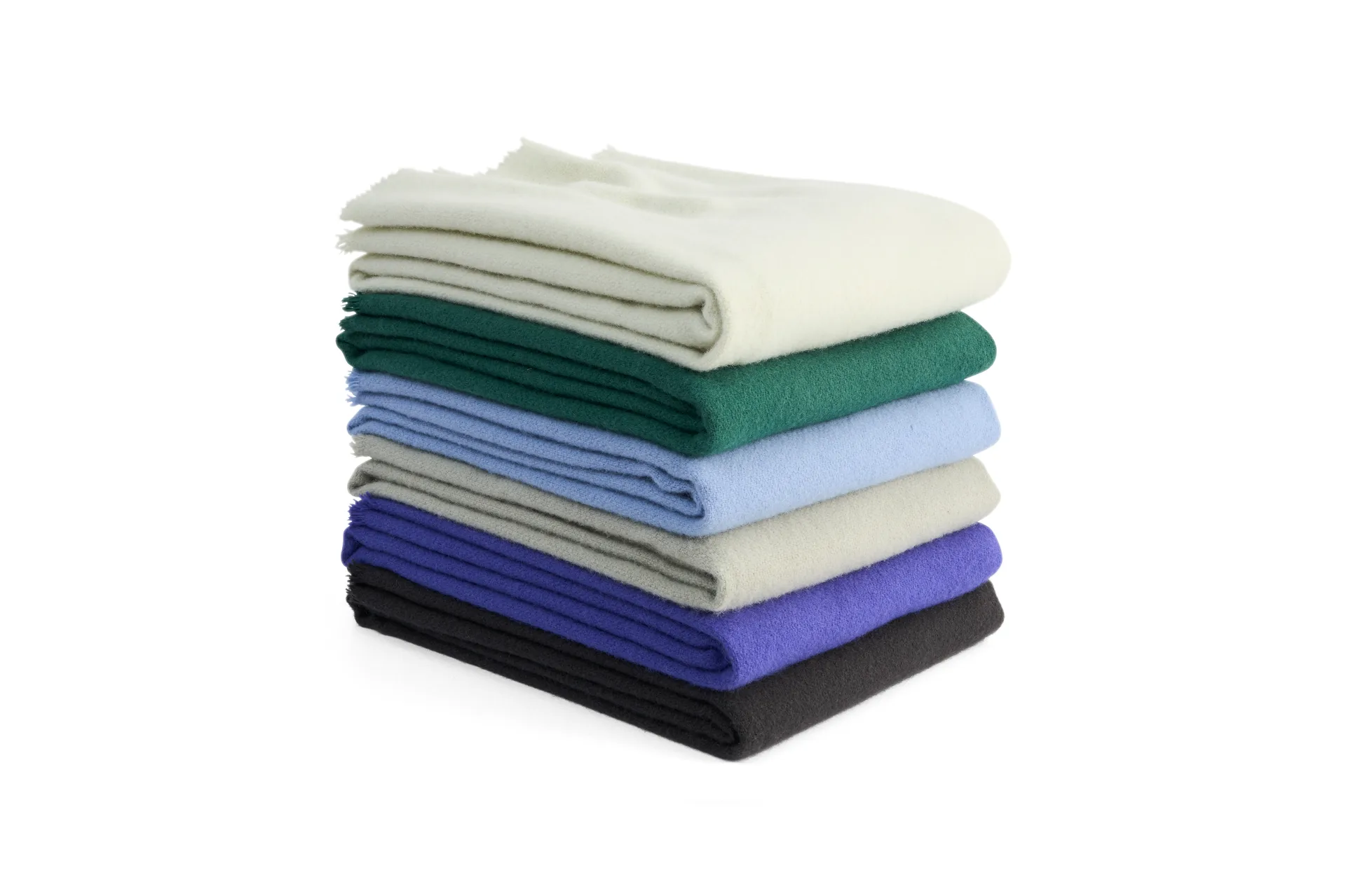 Pled wełniany Mono 130x180 cm, Green HAY