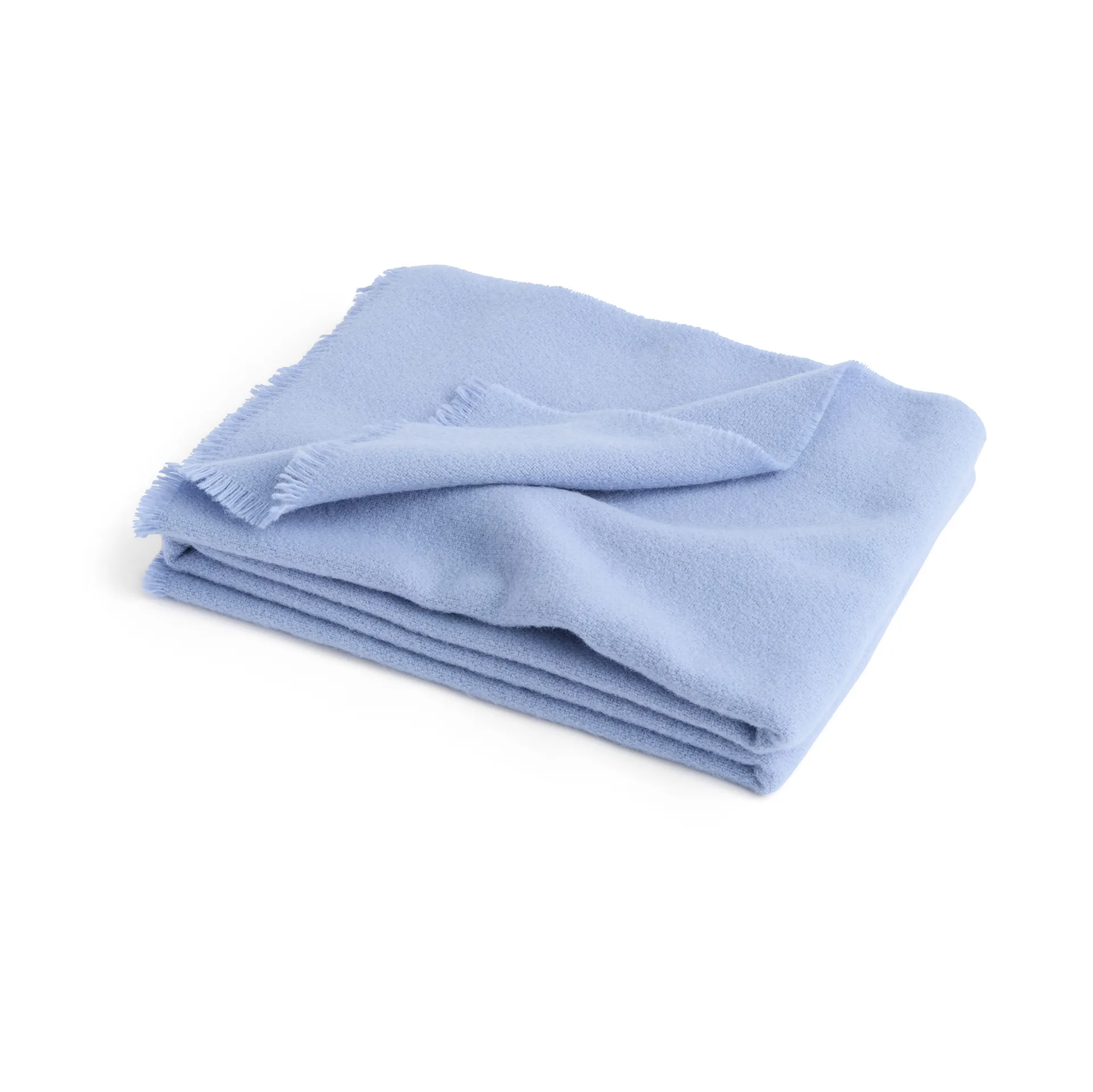 Pled wełniany Mono 130x180 cm, Light blue HAY