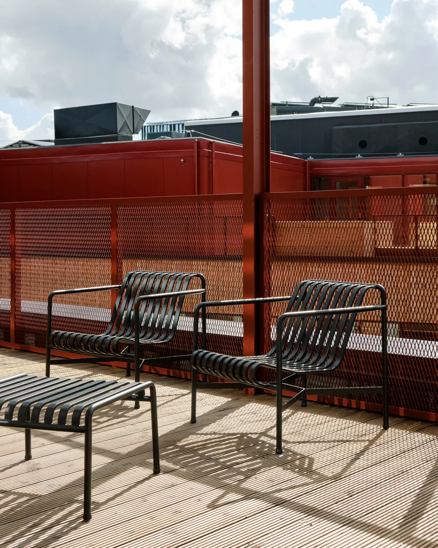 Podnóżek Palissade Ottoman, Anthracite HAY