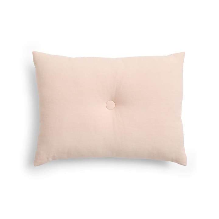 Poduszka Dot Linen 45x60 cm - Strawberry milkshake - HAY