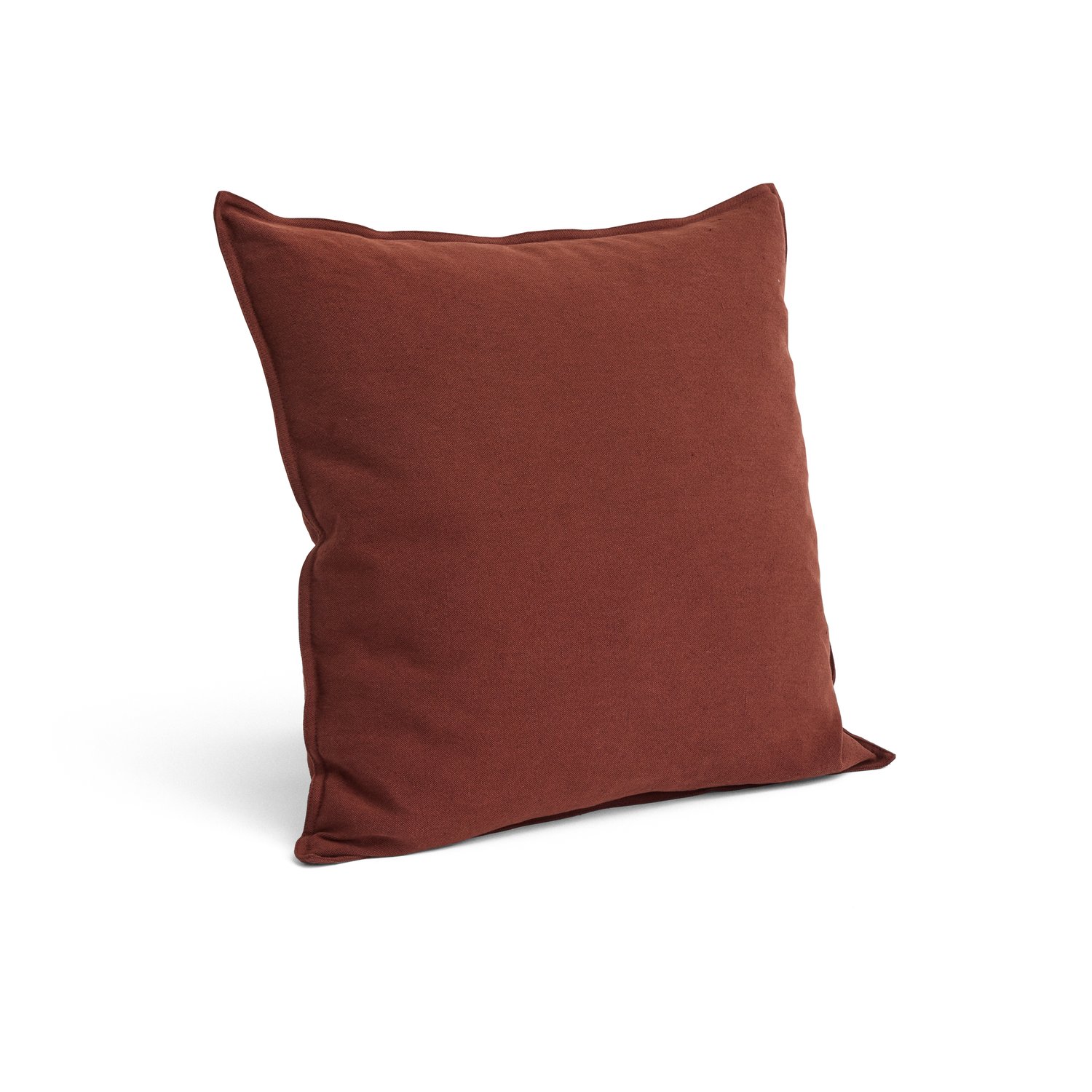 HAY Poduszka Linen 50x50 cm Iron red | Skandynawski Design | Poduszki dekoracyjne | Czerwony
