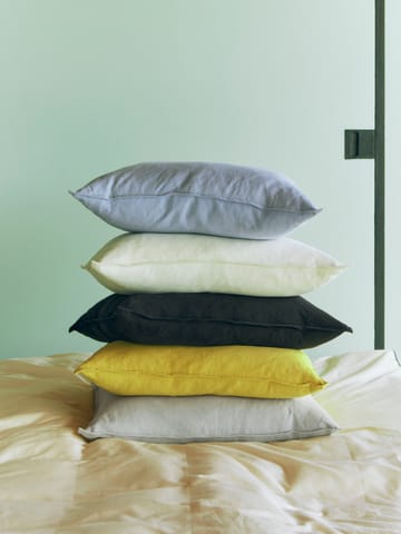 Poduszka Linen 60x60 cm - Blue-black - HAY