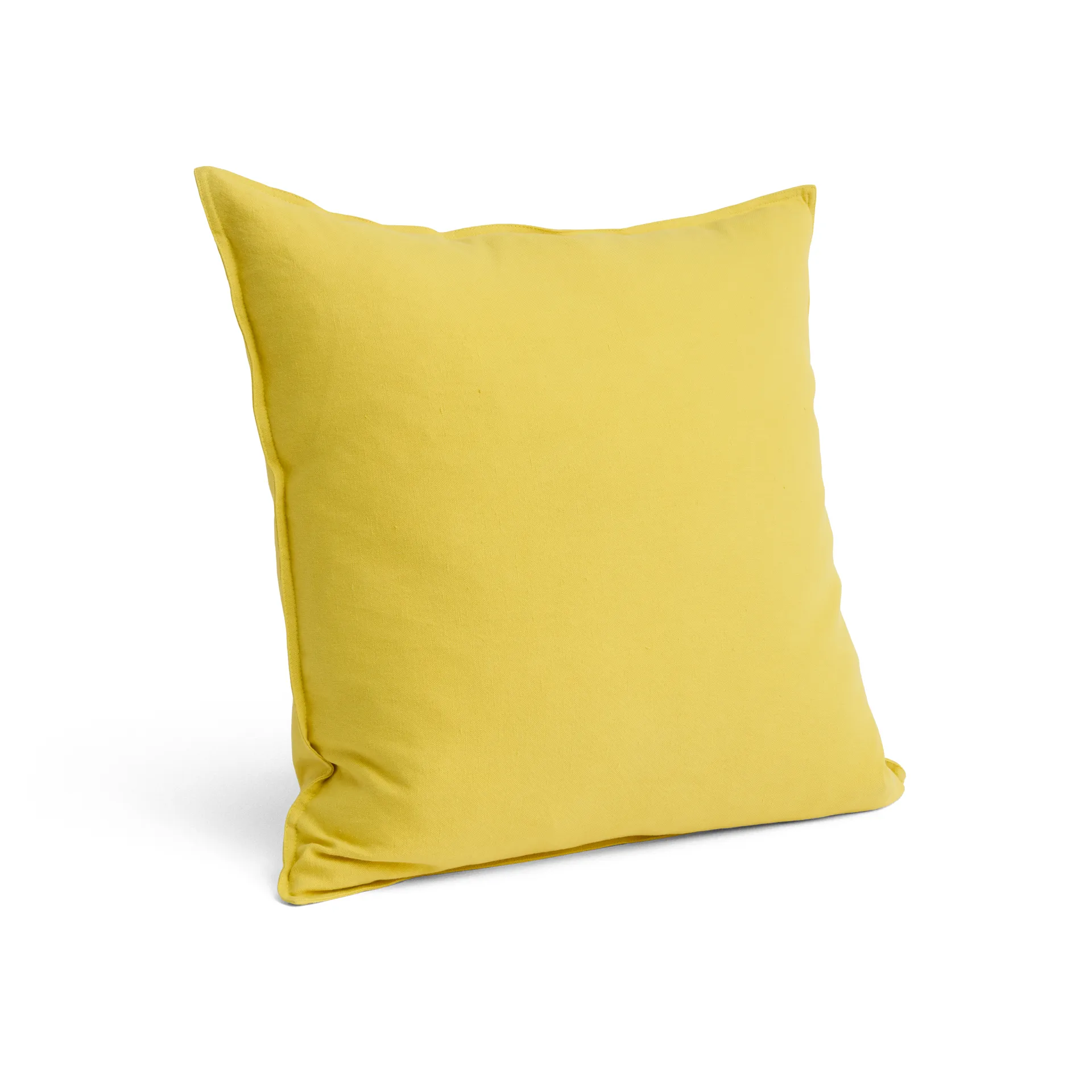 Poduszka Linen 60x60 cm, Lemon yellow HAY