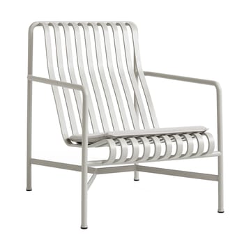 Poduszka na fotel lounge high & low Palissade   - Sky grey - HAY